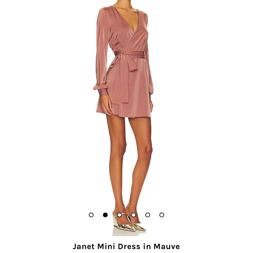 NBD Janet Mini Dress in Mauve